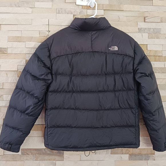 North Face Mens XL Black Nuptse Jacket Goose Down Winter Puffer Bubble Ski Coat - Picture 7 of 7